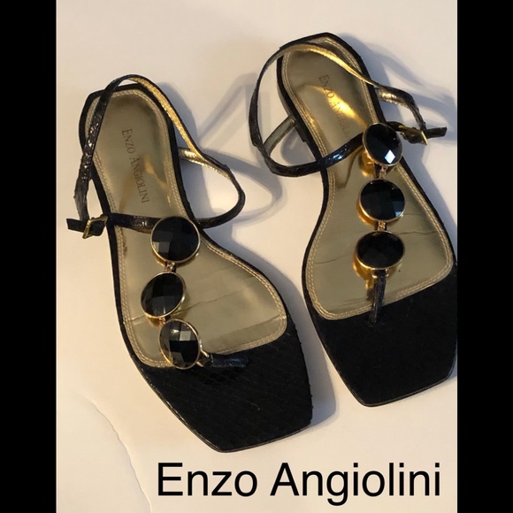 Enzo Angiolini  leather sandal size 8 - Picture 1 of 5
